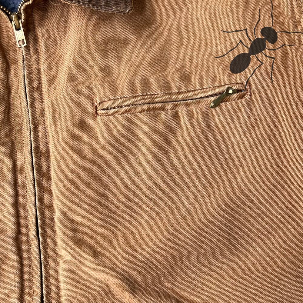 Vintage Carhartt brown Detroit work wear jacket - Picture 2 of 13